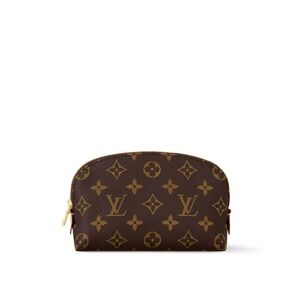 Louis Vuitton Brown Monogram Cosmetic Pouch